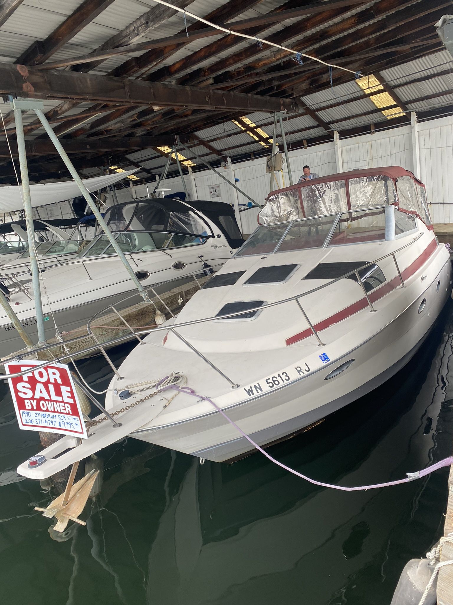 27’ 1990 Maxum Cabin With Covered Moorage for Sale in Seattle, WA OfferUp