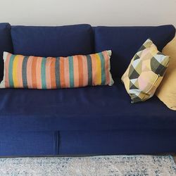 IKEA FRIHETEN

Sleeper Sofa, Dark Blue