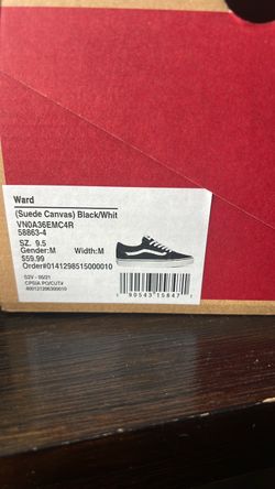 VANS men’s size 9.5 shoes