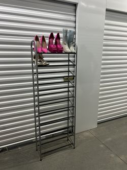 Shoes Metal Shelves 
