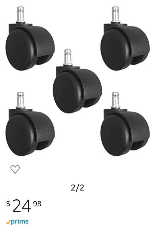 Computer Chair Wheels Set New