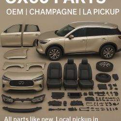 2024 Infiniti QX60 OEM Parts - Champagne Color | LA Pickup 