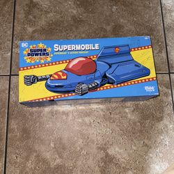 Super mobile Superman Craft Car Rare In Box DC Toy Action Figure 