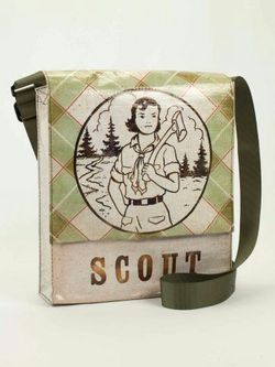 Girls scout messenger bag
