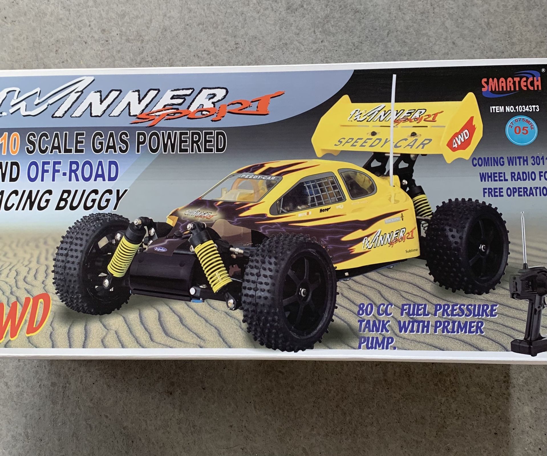 Smartech 4WD Off-Road Racing Buggy 1/10 Scale RC