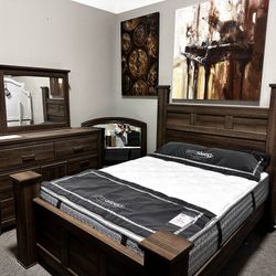 OM• $38 Initial • Brand New Juararo Queen Size Bedroom Set