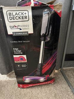 Black + Decker Cordless Vacuum Read 