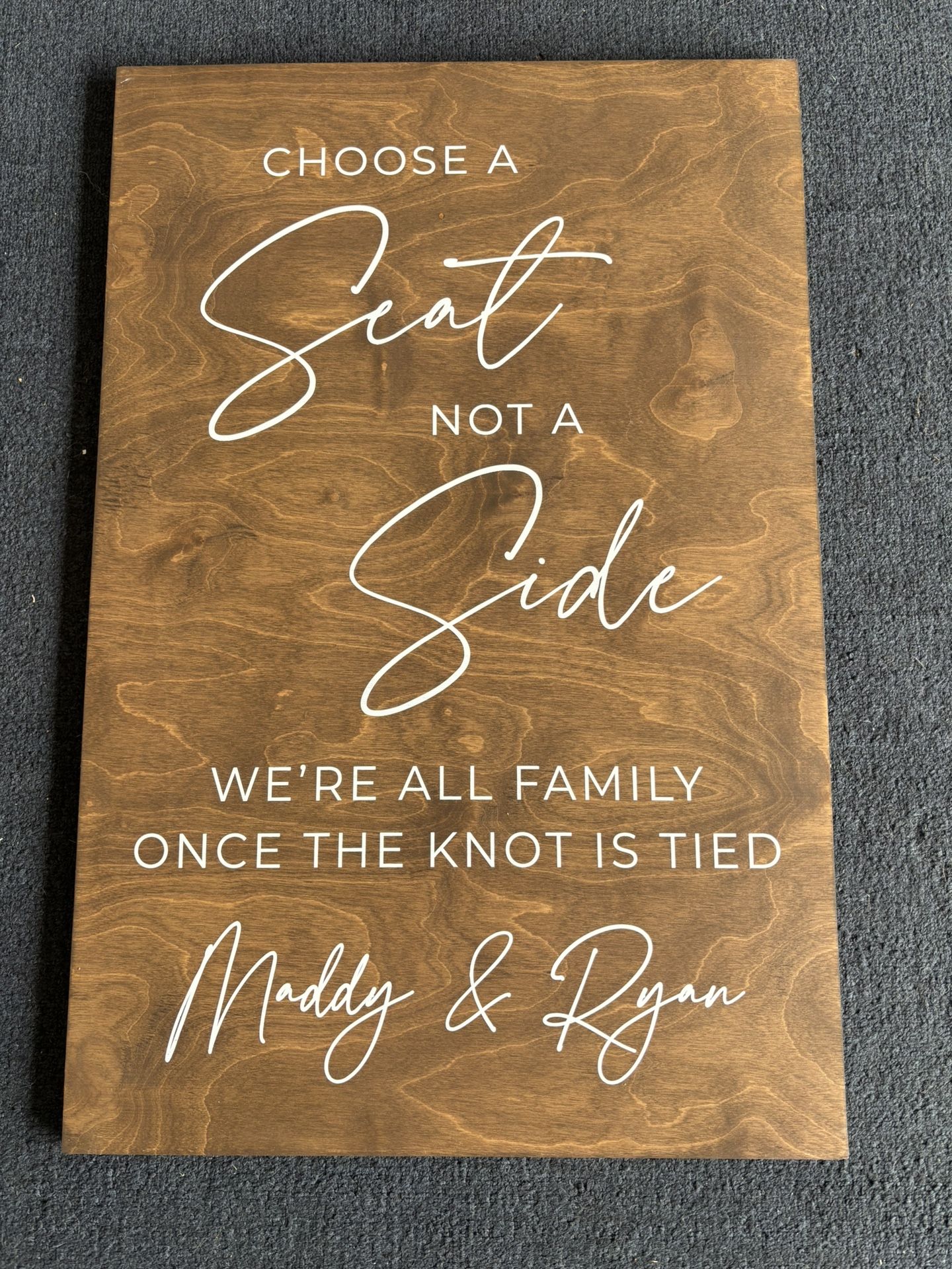 Wedding Sign