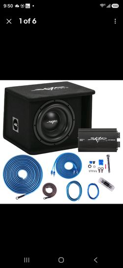 Skar 10" subwoofer with amp