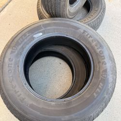 Firestone HLT Tires 245/70 17” Set Of Four Tires 