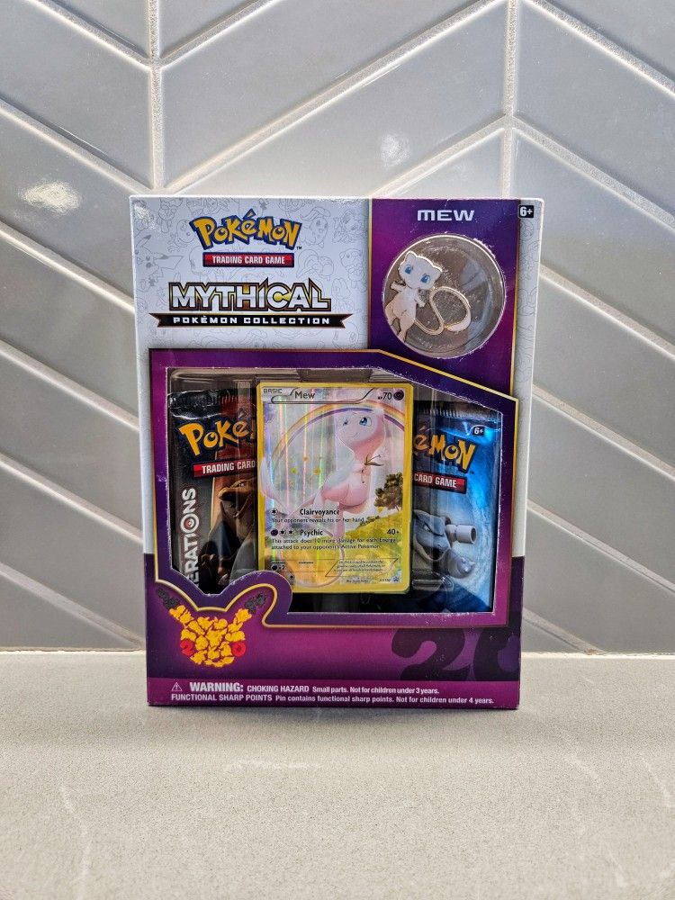 Pokemon Generations Mythical Mew Collection Box 20th Anniversary!