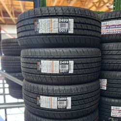 225/45/18 Milestar New Tires ALL 4 INSTALLED AND BALANCED INCLUDED 