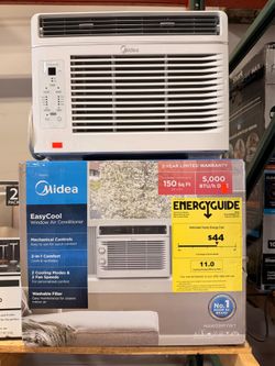 Midea Window Air Conditioners 5,000 BTU or 6,000 BTU Brand New