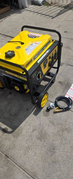 Champion Dual Fuel Portable Generator 7050W