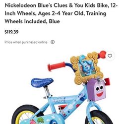 Blue’s Clues bike