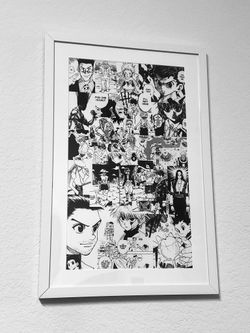 Hunter X Hunter Manga Anime Print