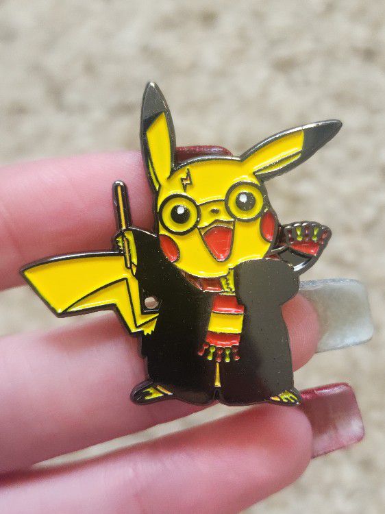 Pokemon Pikachu X Harry Potter Enamel Pin 
