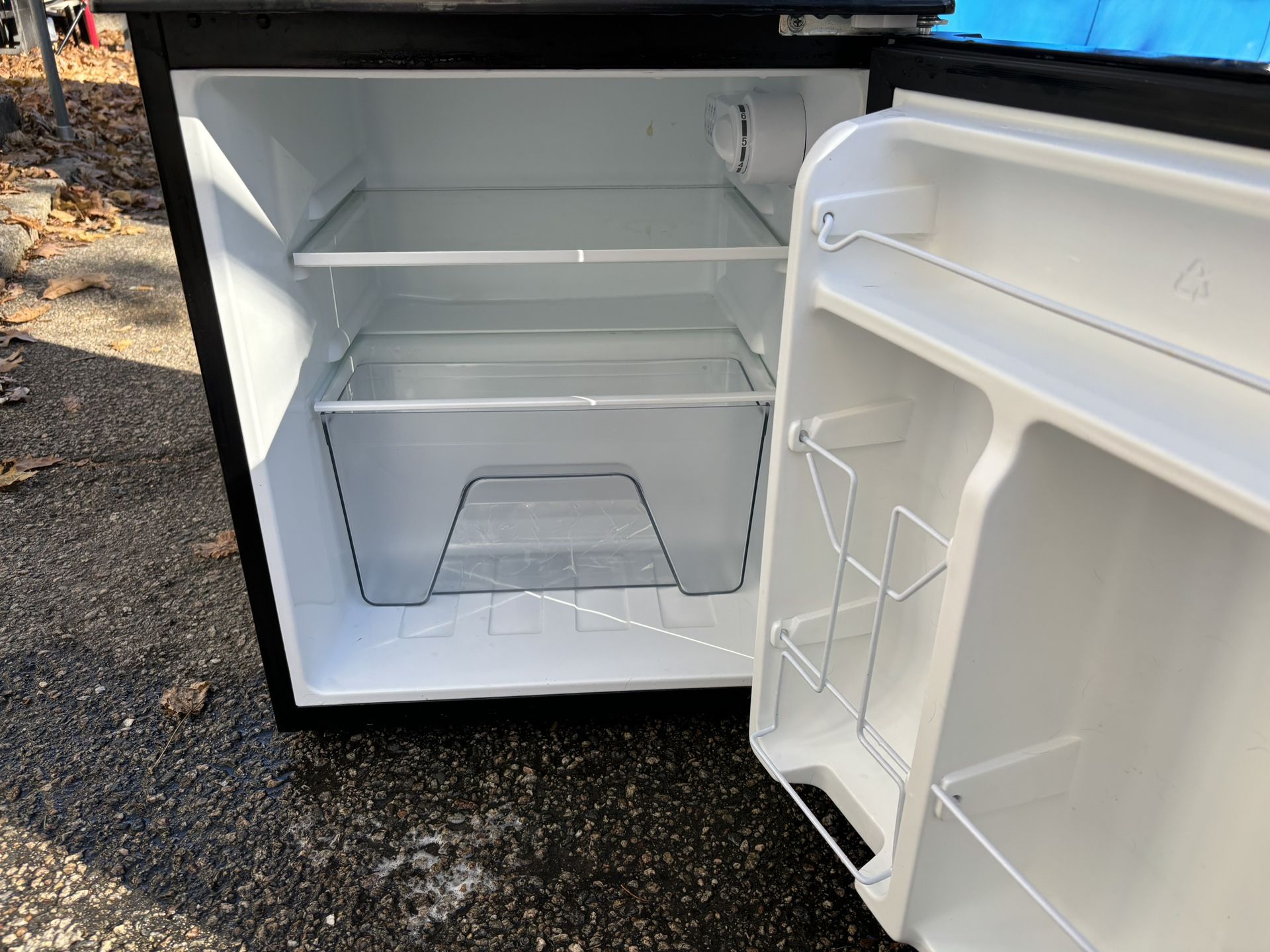 Stainless Steel Mini Freezer In Fridge