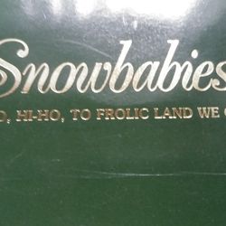 Snowbabies Hi-Ho Frolic Land We Go