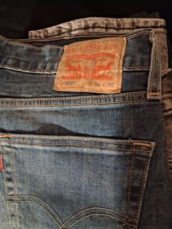 34x32 levis man pants