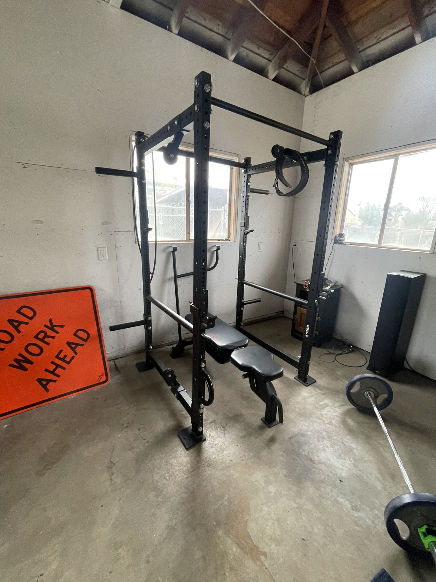 Titan Fitness T3 Power Rack With Many Upgrades And Bench