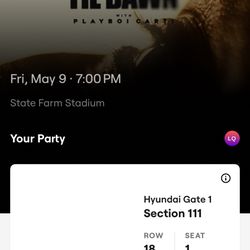 The Weeknd Seat One Only 