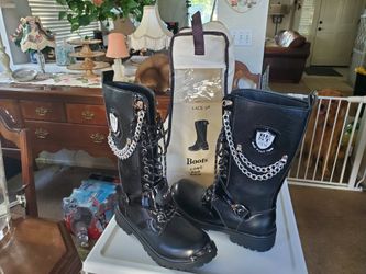 Santa or Biker Boots