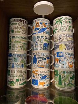 Starbucks Been There Series State Mugs