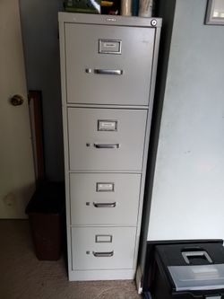 HON 4 Drawer File Cabinet Home Office Organizer