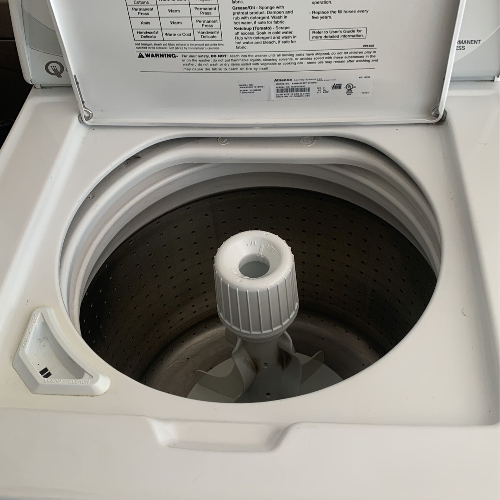 Speed Queen Commercial Heavy Duty Washer 