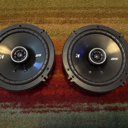 Kicker DSC650 6.5 Coaxial 2-way Speaker Pair