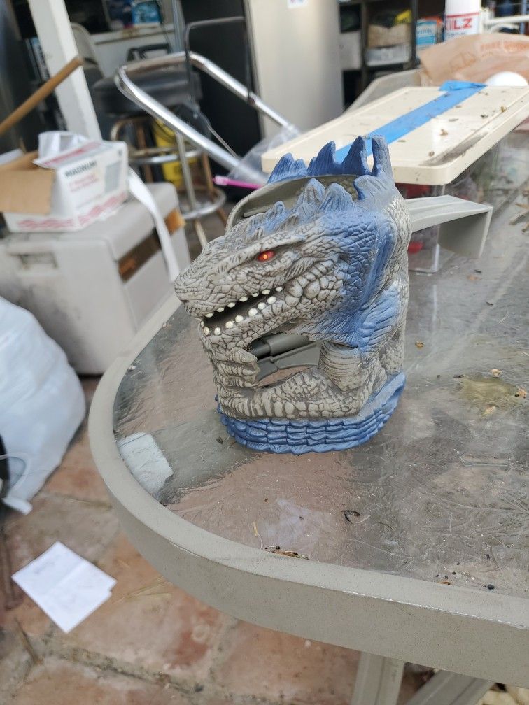 Vintage Godzilla Cup Holder with Handle Toho Movie Taco bell Promo1998