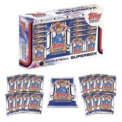 2025-26 Topps NBA Basketball Flagship Collection Trading Card Box (1 Oversized Card Per Box)