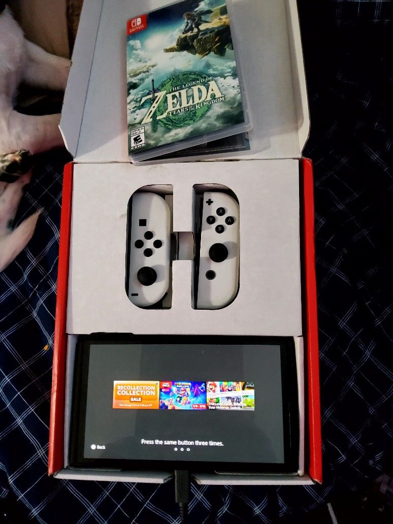 Switch Oled Plus Zelda Tears Of The Kingdom