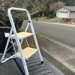 Handy Kitchen Panty Garage Truck Car Wash 19” High Step Ladder in Good condition