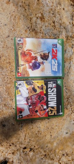 PGA Tour 2K25 & MLB The Show 25 Xbox Series X