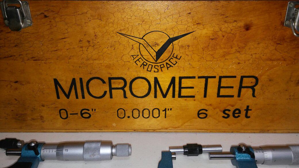 Aerospace Micrometers 0-6"