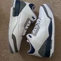 Air Jordan Retro 3 "Navy" Size 12 Men