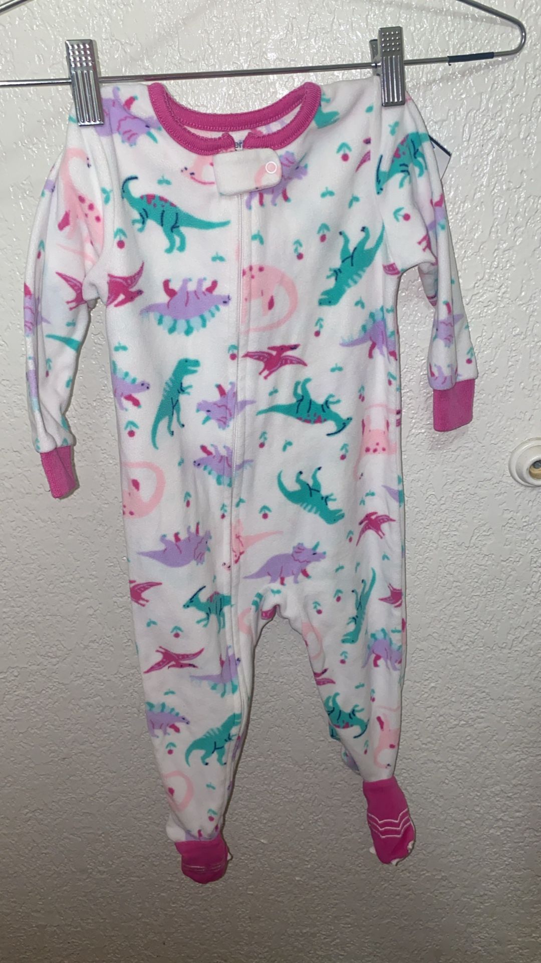 NEW Carters // Dinosaur Sleeper Onesie || 18M