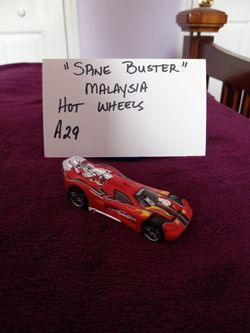 Hot Wheels Spine Buster-malaysia 