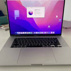 16” MacBook Pro (2019) With Touchbar And Charger