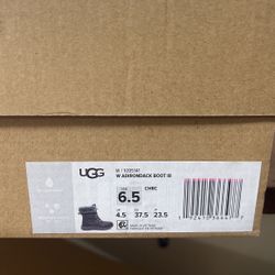 Ugg Adirondack Women Snow And Rain Waterproof Boot Gray Size 6.5