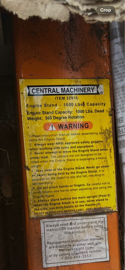 Engine stand