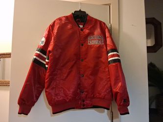 Men's old School Starter jacket Arizona cardinals Full Snap up size XL brand new