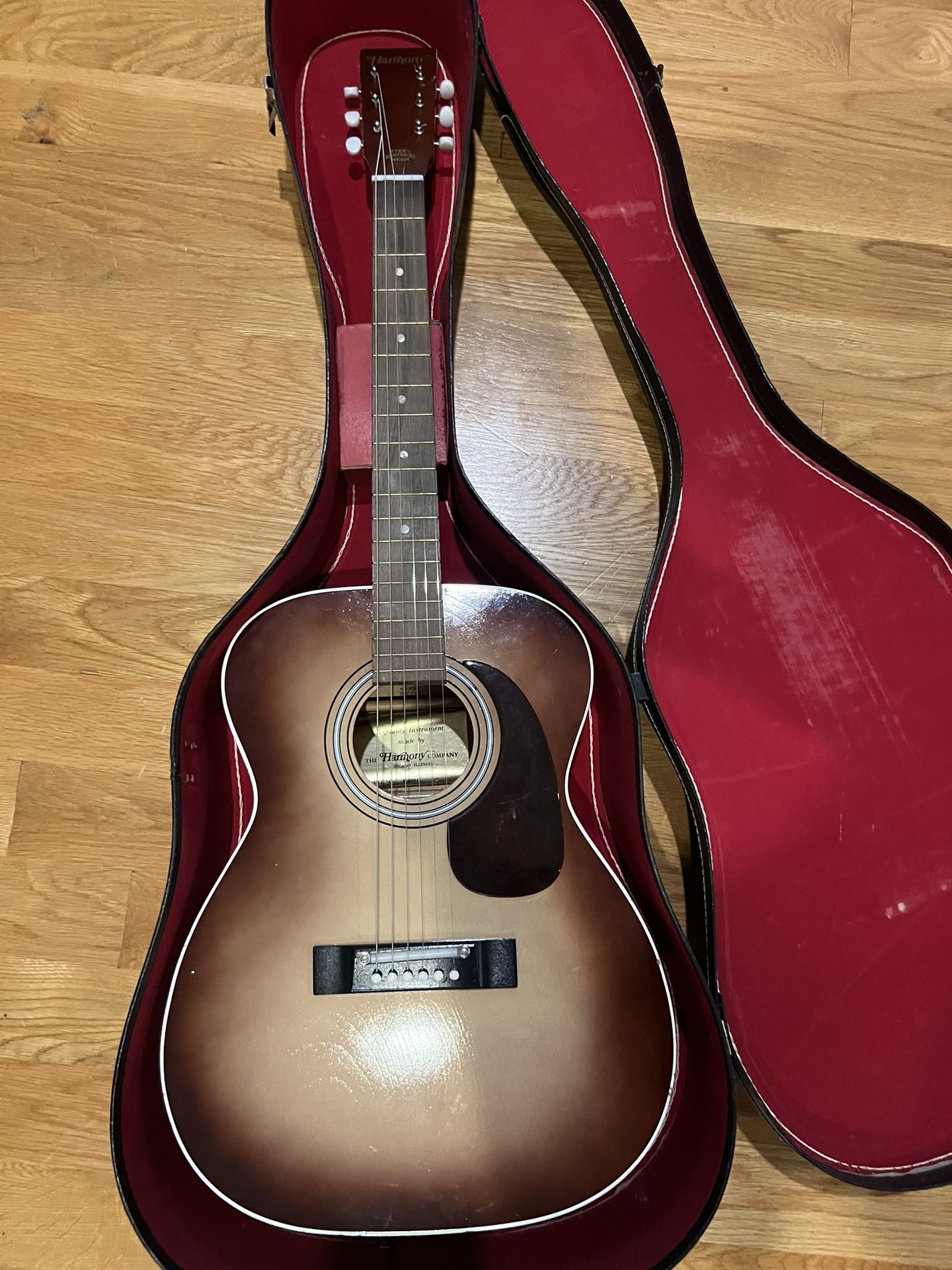 Harmony H-6341 Acoustic Guitar