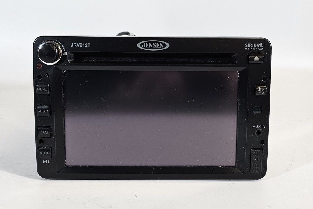 Jensen JRV212T RV in dash radio 3 camera input CD/AM/FM/Weather