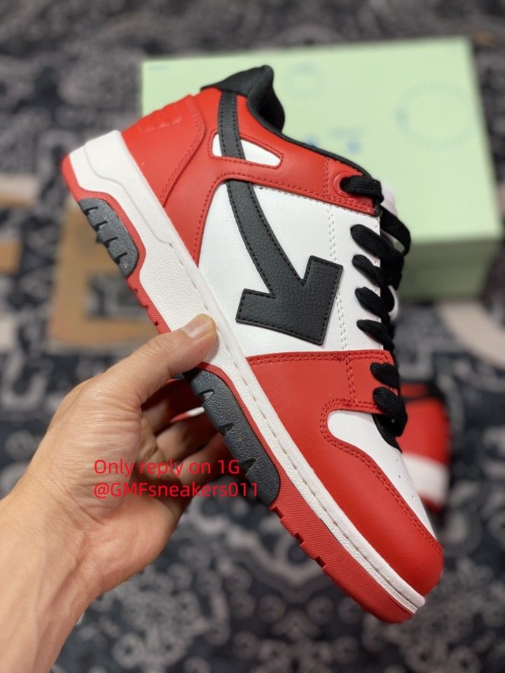 Off-White™ co Virgil Abloh Out Of Office Low-top Leather SneakersOOO 12