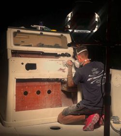 Center Console Fiberglass
