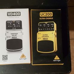 Behringer Guitar/Bass Pedals