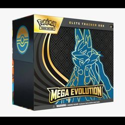 Pokemon Mega Evolutions Elite Trainer Box Etb 